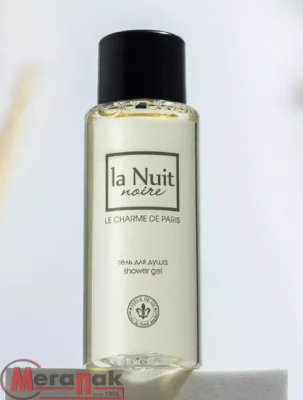 Гель для душа в бутылочке La Nuit  Noire 1/5 шт  - фото