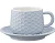 Чайная пара Marshmallow, 300 мл, голубая, арт. LJ000078 Голубой - фото