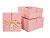 Коробка Элегант, Нежно-розовый, 19*19*9,8 см Розовый - фото