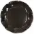 Тарелка бумажная d21см BLACK 43TN, 10 шт Черный - фото