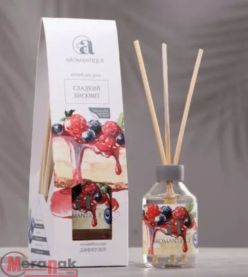 Аромадиффузор Aromantique "Сладкий бисквит", 50 мл, АM20310  - фото