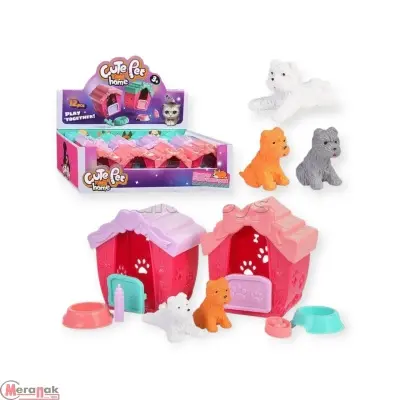 Набор питомцы "Мохнатый друг" с аксессуарами, в коробке ( в ассортименте), 2401-2 Разноцветный - фото