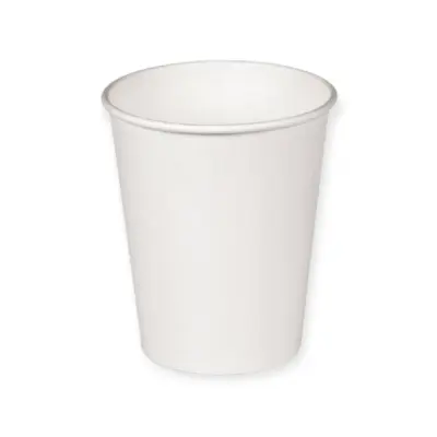 Стакан бумажный 180мл белый 80шт, арт. HB72-205 Белый - фото