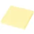 Бумага для заметок 76*76, 100 листов, желтая Юнландия Желтый - фото