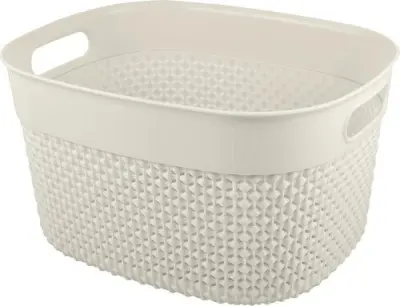 Корзина для хранения OSLO 6л молочный туман, арт. PT1351МЛ-12 Молочный - фото