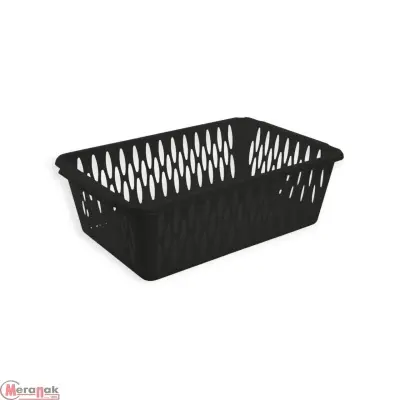 Корзинка для хранения Keeplex Black S 24,2х14,5х7,1см, KL201110621 (36) Черный - фото