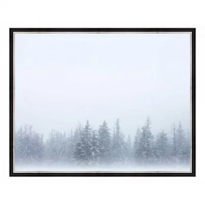 Картина в багете 50x40 см "Метель в лесу" BE-103-312  - фото