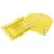 Папка-конверт с кнопкой STAFF прозрачная желтая А4 Желтый - фото