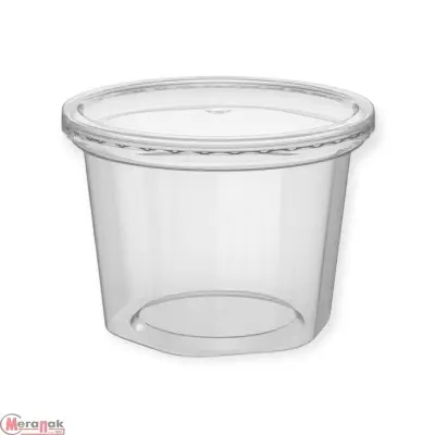 Банка универсал 280/96 шестигранная прозрачная Прозрачный - фото