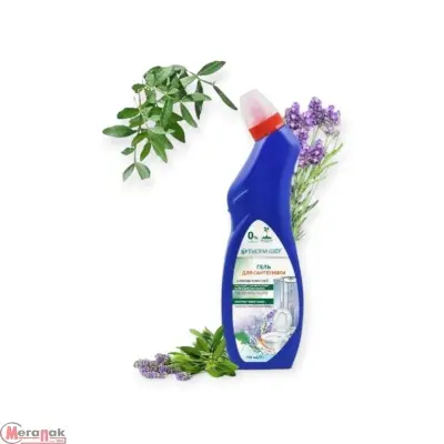 Гель для сантехники ТЫСЯЧА ОЗЕР "Лаванда и шалфей", 750мл  - фото