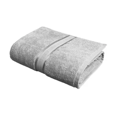 Полотенце Амур 70*130 см, 400гр./м2, светло-серый Серый - фото