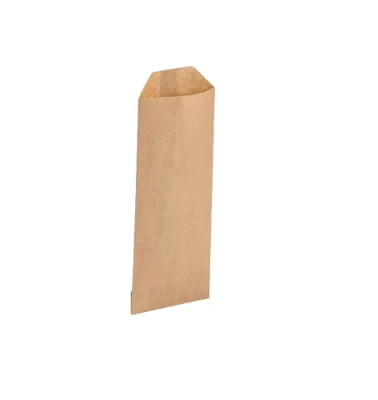 Пакет бумажный для хот-дога коричневый (80*220), 100 шт Коричневый - фото