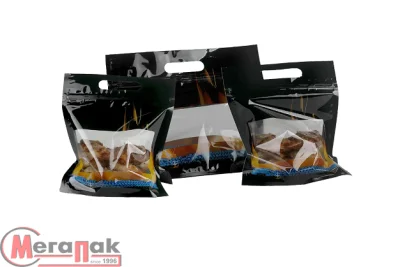 Пакет вакуумный 310*255+2*70  РА/РЕ для гриля 1 шт  - фото