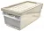 Ящик унив “Tule” 12л, 375*215*156 с откид стенкой (светло-беж), арт. 221305125/04 Бежевый - фото