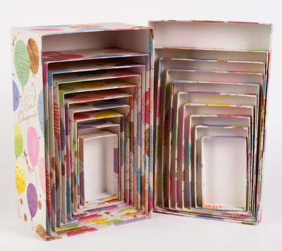 Коробка Праздничные шарики,12*6,5*4 см, 1 шт Разноцветный - фото