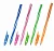 Ручка шариковая STAFF "CANDY NEON", СИНЯЯ, ВЫГОДНЫЙ КОМПЛЕКТ 12 ШТ, узел 0,6мм, линия 0,3мм,144236  - фото