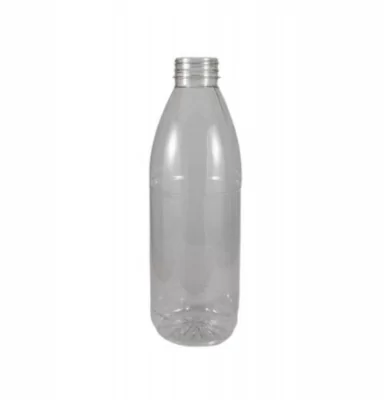 Бутылка ПЭТ 1л d38мм бесцветная, 100шт Прозрачный - фото
