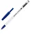 Ручка шариковая масляная BRAUBERG Stick Medium, СИНЯЯ, узел 1мм, линия 0,5мм, 143419 (96) Синий - фото