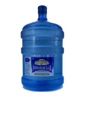 Вода питьевая "Романовская" в бутылях 18,9 литров  - фото