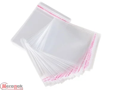 Пакет с клеевым клапаном 12,5*12,5+3 1/250 25мк, БОПП Прозрачный - фото