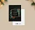 Открытка - комплимент «Счастья, гармонии, любви» 8 × 6 см, 6990928 Черный - фото