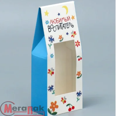 Коробка складная «Любимому воспитателю», 6 × 14,5 × 3,5 см 9459150 Дарите счастье  (1000)  - фото