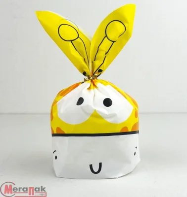 Пакет забавные зверюшки 13.5*22cm 50шт/уп 16500 т.м. T10049 Разноцветный - фото