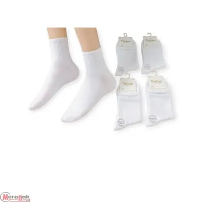 Носки женские TURKAN белые, р.36-41, арт. 6824 Микс - фото
