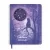 Дневник школьный "КОТ ФИОЛЕТОВЫЙ" в твёрдом переплете с паролоном А5, 48 листов Фиолетовый - фото