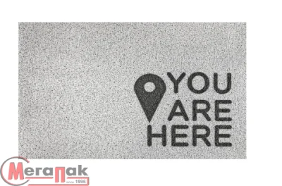 Коврик придверный Dekorelle LAPSHA 50X80см, в ассортименте Микс - фото