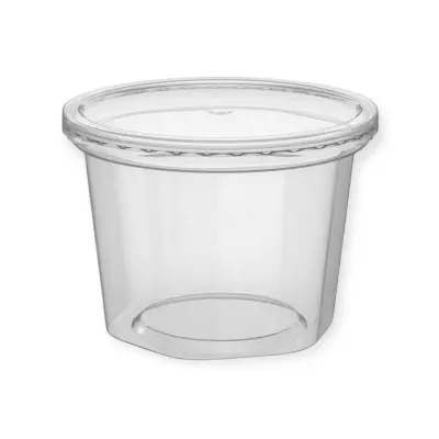 Банка универсал 280/96 шестигранная прозрачная Прозрачный - фото