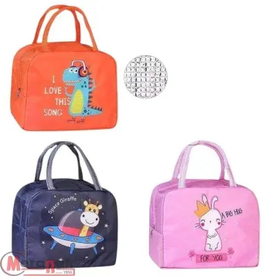 Термосумка "Яркий принт" 23х14х19 см, 00-6256 Разноцветный - фото