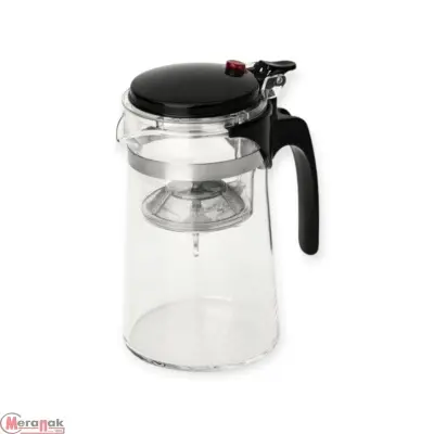 Чайник стеклянный заварочный Nordic Origin,0.72 л ATMOSPHERE, арт AT-K3080 Прозрачный - фото