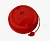 Крышка д/стакана Р80 красная с заглушкой 1/40  Красный - фото