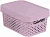 Корзина для хранения 270*190*120 роз 229156 Розовый - фото