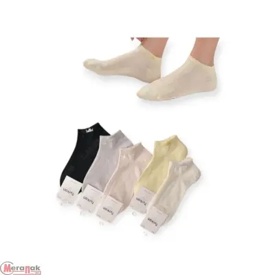 Носки женские TURKAN кор. однотон., арт. 7014 Микс - фото