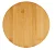 Доска разделочная VETTA Гринвуд бамбук, круглая, 26х0,9см арт. 851-180 Бежевый - фото
