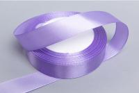 Лента атласная 20мм*25ярд JD сиреневый Сиреневый - фото