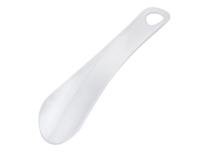 Ложка рожок для обуви ПЛАСТИКОВАЯ 15см, БЕЛАЯ, WBZ SHOES, 702520 (60) Белый - фото