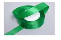 Лента атласная 20мм*25ярд JD зеленый Зеленый - фото