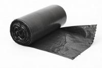 Мешки для мусора 20 литров HDPE черные, 50 шт Черный - фото