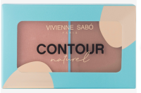 Палетка для контуринга лица Palette pour le contour du visage "Naturel" №4 Vivienne Sabo, арт. 24-30/4 Разноцветный - фото