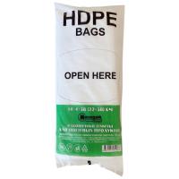Пакет 14*8*38 (22*38) HDPE блок (10) Прозрачный - фото