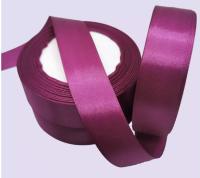 Лента атласная, 25мм*25ярд, ультрафиолетовый (5шт/упак) Фиолетовый - фото