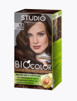 Крем-краска для волос Biocolor стойкая 5.4 Шоколад, 50/50/15 мл, арт. 55835  - фото
