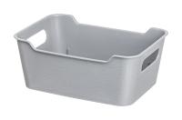 Корзинка универсальная "Mango" 2,4л. 230х160х90мм (серый) 223300235/06 Серый - фото