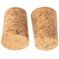 Пробка натуральная коническая Ø 25*30 mm агломерированная Коричневый - фото