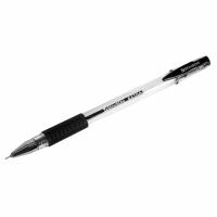 Ручка гелевая с грипом BRAUBERG "EXTRA GT NEEDLE", ЧЕРНАЯ, игольч.узел 0,5 мм, линия 0,35 мм, 143918  - фото