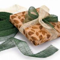Лента п/э из джута DECO JUTE ROSSO Красный - фото
