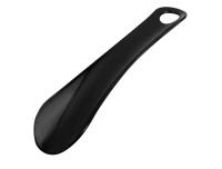 Ложка рожок для обуви ПЛАСТИКОВАЯ 15см, ЧЕРНАЯ, WBZ SHOES, 702522 (60) Черный - фото